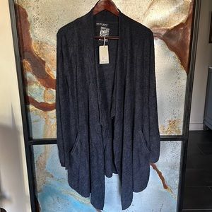 Barefoot Dreams Cozychic Island WRAP, Indigo, size S/M